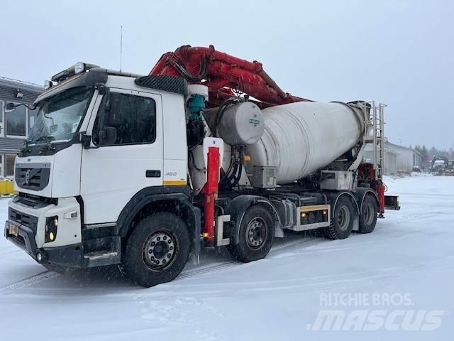 Volvo FMX 460 8*4 شاحنات خرسانة