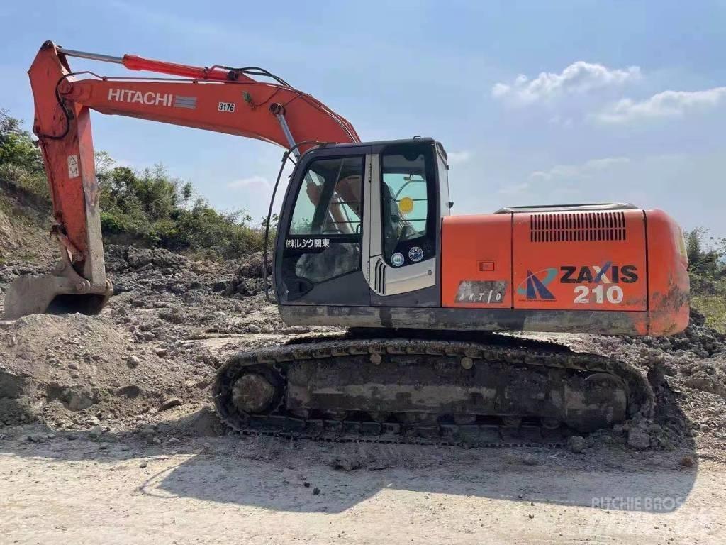 Hitachi ZX 210 حفارات زحافة