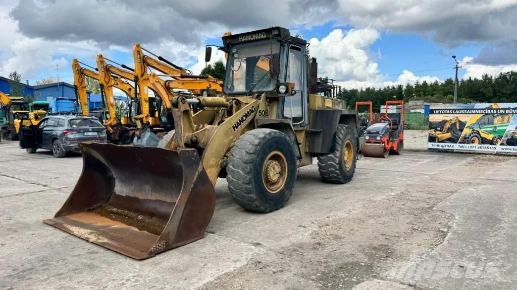 Hanomag 50 E لوادر بعجل