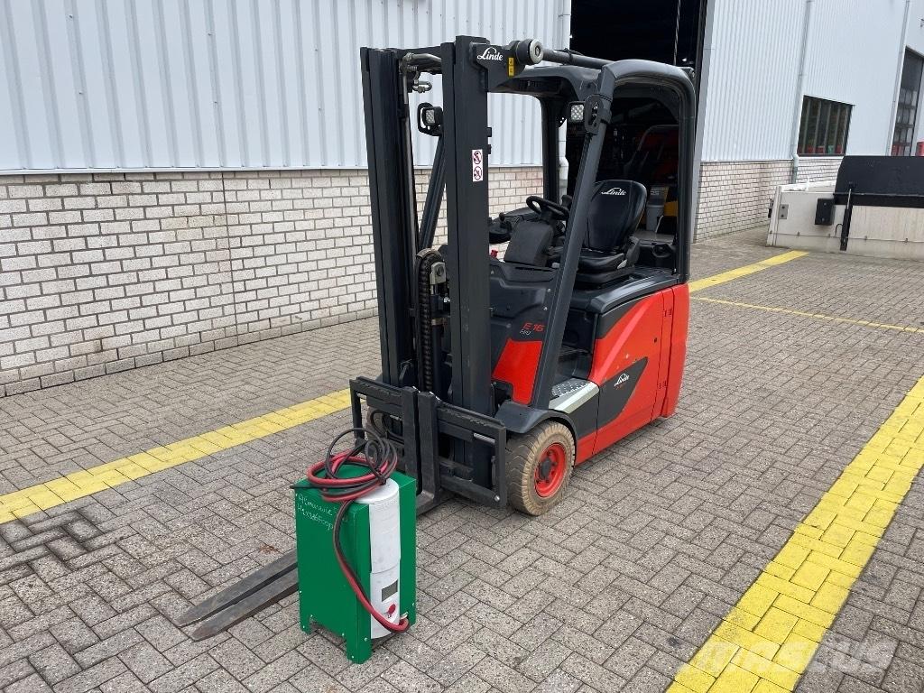 Linde E 16 H-02 شاحنات ذات رافعات شوكية تعمل بالكهرباء