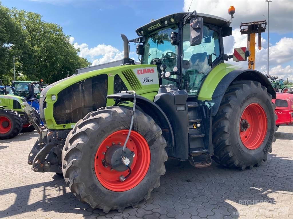 CLAAS Axion 920 الجرارات