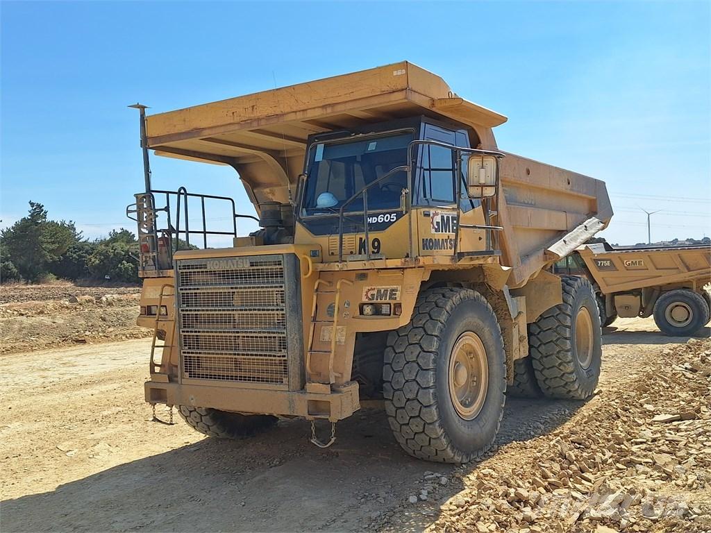 Komatsu HD 605-7E0 شاحنات المخلفات الصلبة
