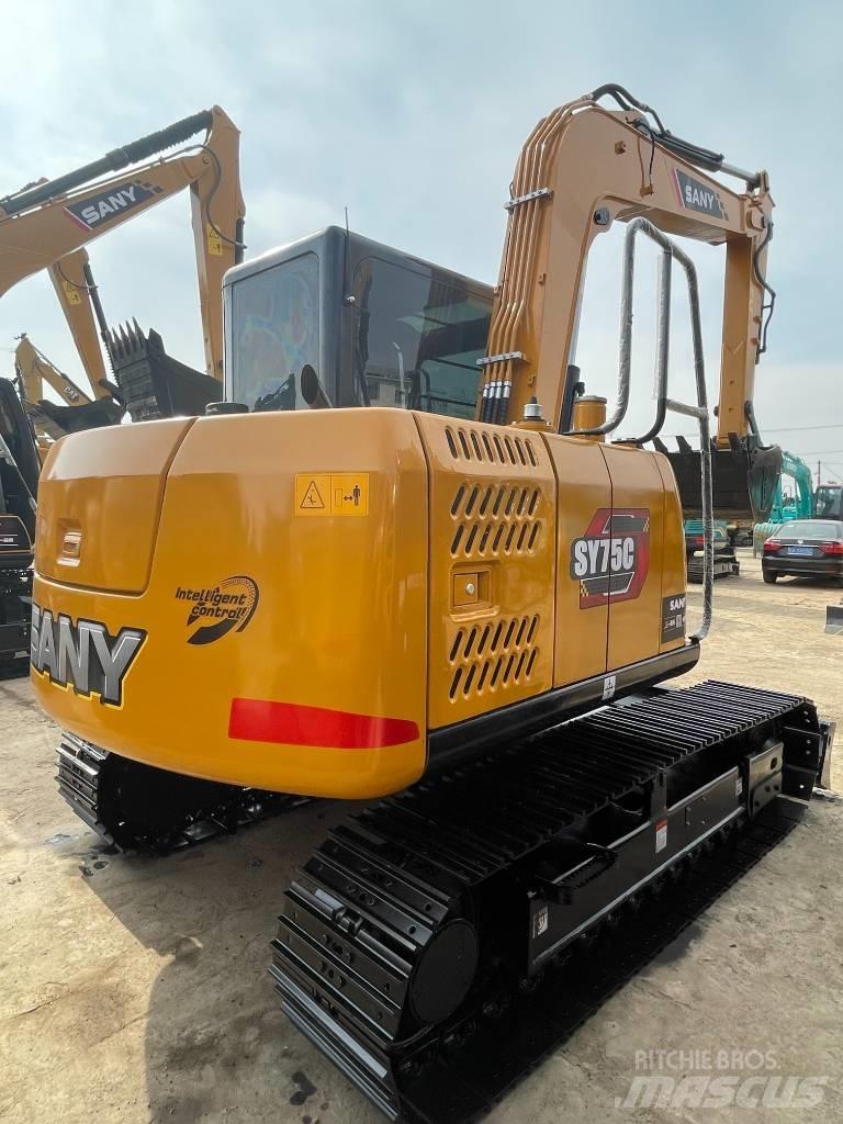 Sany SY 75 C pro حفارات صغيرة أقل من 7 طن (حفارات صغيرة)