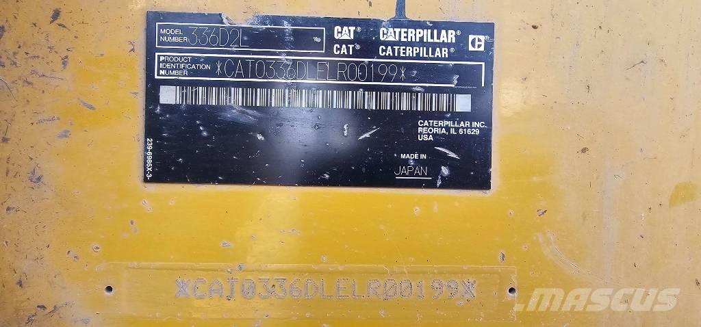 CAT 336D2L حفارات زحافة