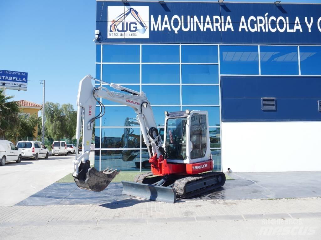 Takeuchi TB 153 FR حفارات صغيرة أقل من 7 طن (حفارات صغيرة)