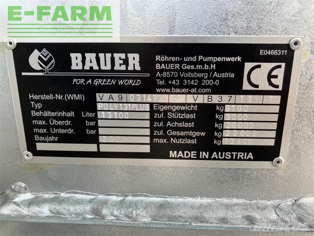 Bauer Poly 131 معدات توزيع السماد العضوي