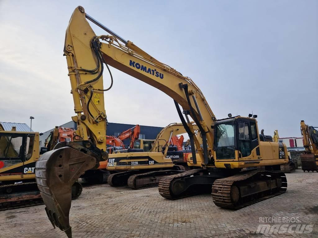 Komatsu PC350LC-8 حفارات زحافة