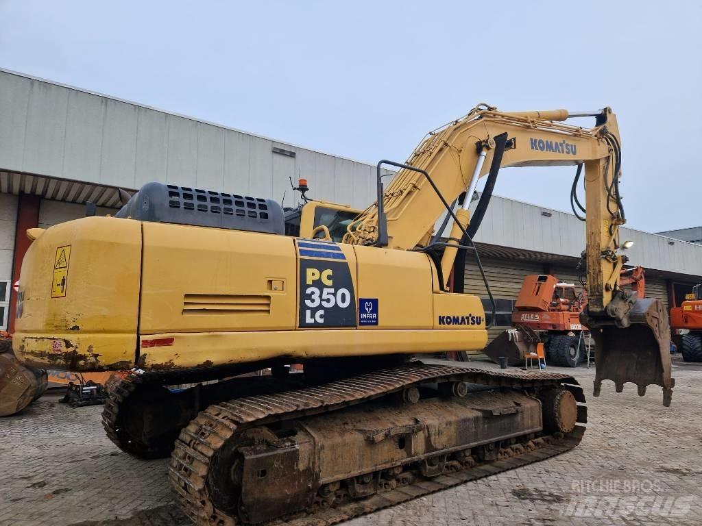 Komatsu PC350LC-8 حفارات زحافة