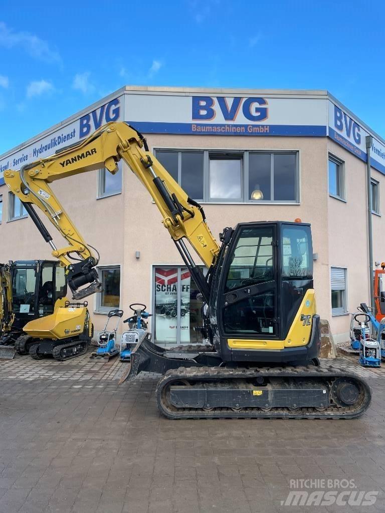 Yanmar B7 حفارات وسط 7 طن - 12 طن