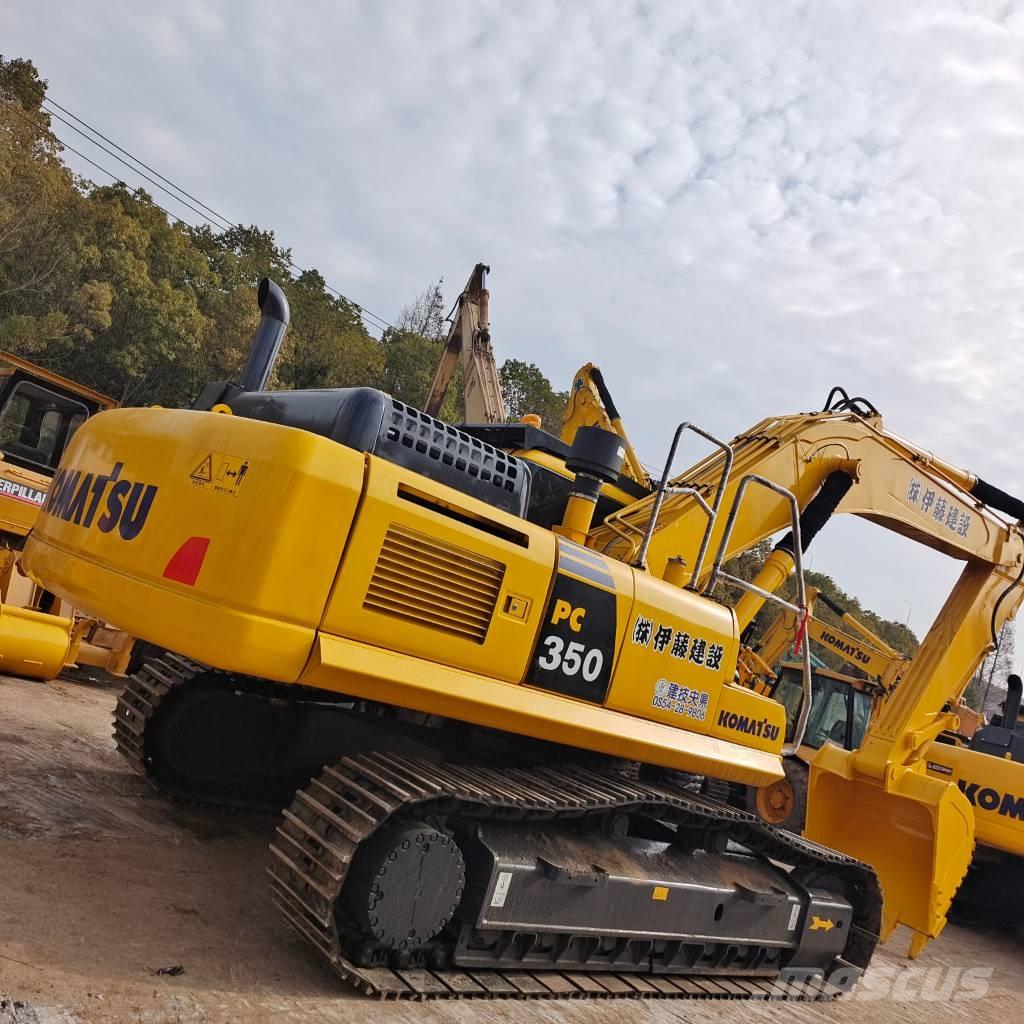 Komatsu PC 350-7 حفارات زحافة