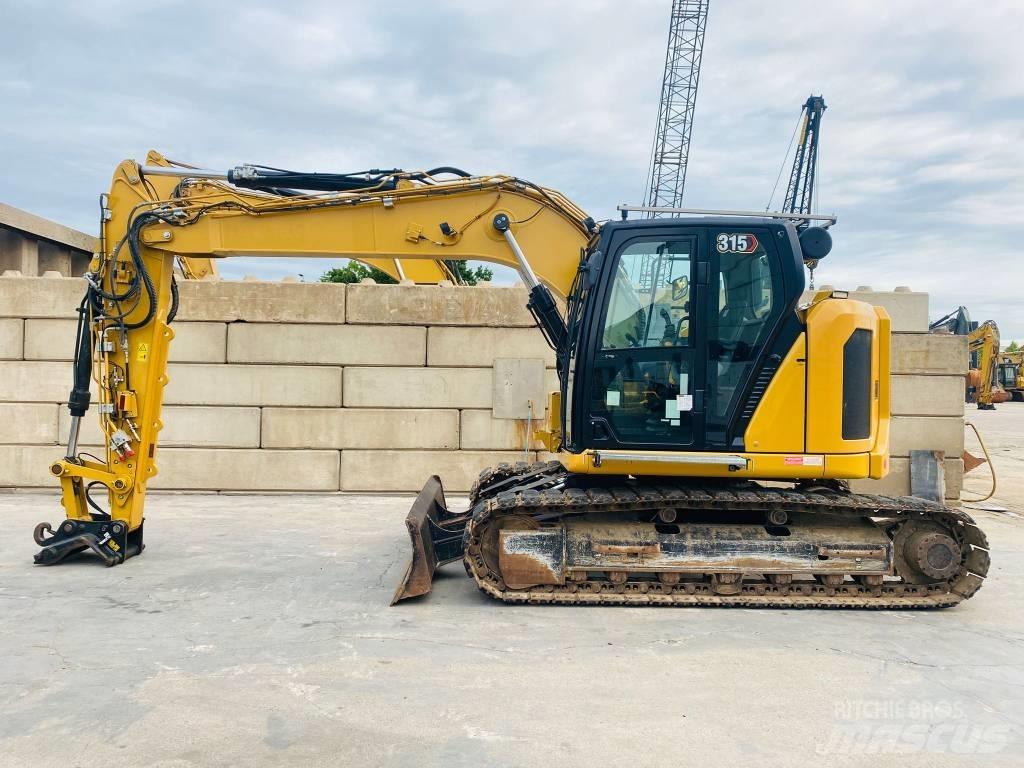 CAT 315 حفارات زحافة
