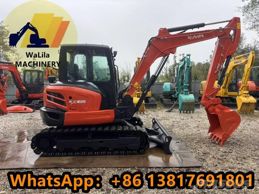 Kubota KX 165 حفارات صغيرة أقل من 7 طن (حفارات صغيرة)