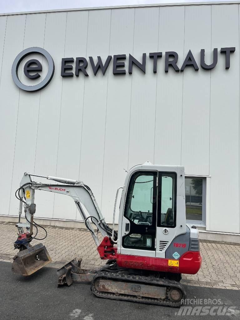 Takeuchi TB 219 A حفارات صغيرة أقل من 7 طن (حفارات صغيرة)