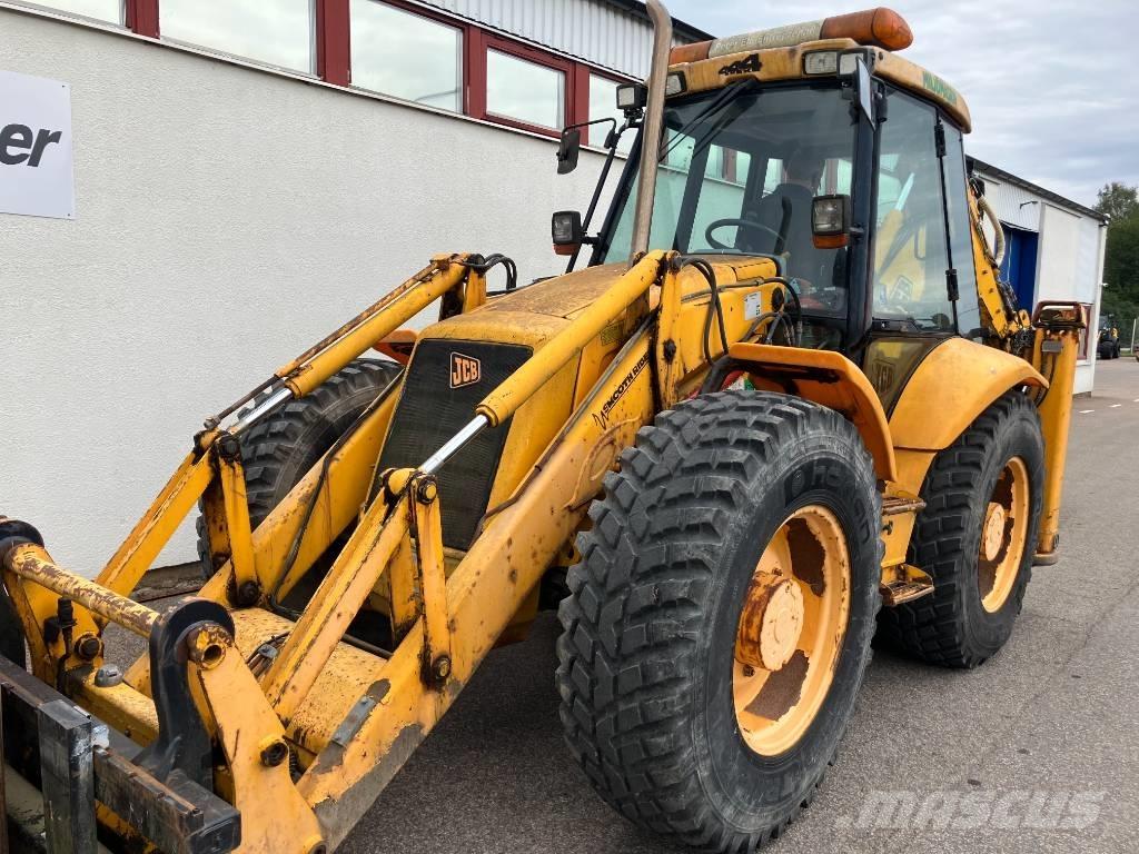 JCB 4 CX لوادر ذات جرافات عكسية