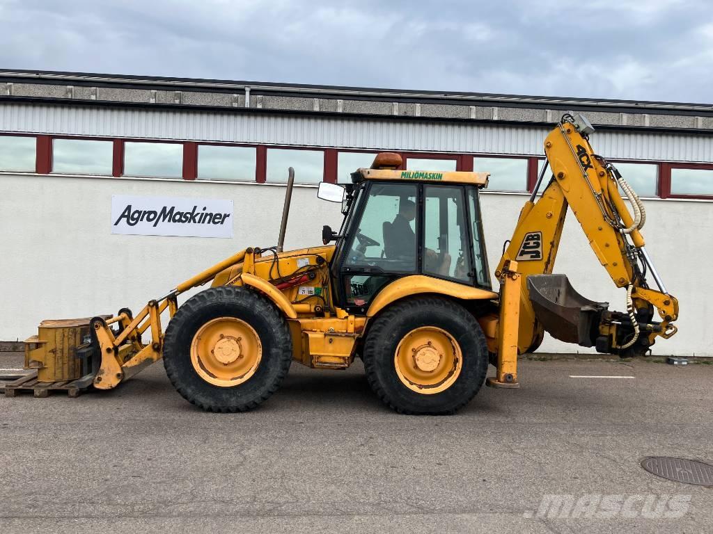 JCB 4 CX لوادر ذات جرافات عكسية