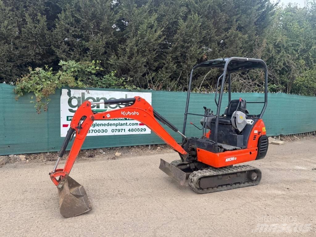 Kubota KX 36-3 حفارات صغيرة أقل من 7 طن (حفارات صغيرة)