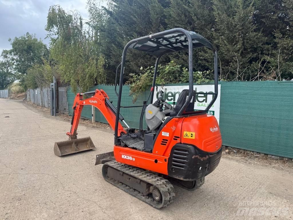 Kubota KX 36-3 حفارات صغيرة أقل من 7 طن (حفارات صغيرة)
