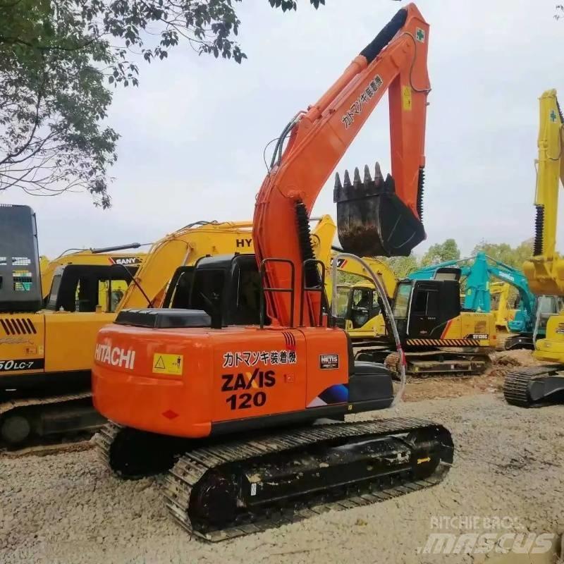 Hitachi ZX 120 حفارات زحافة