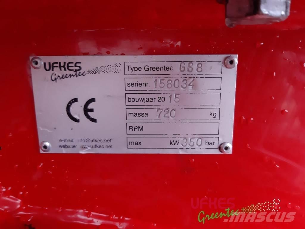 Greentec Shark 8 ماكينات تقطيع أخشاب الحراجة