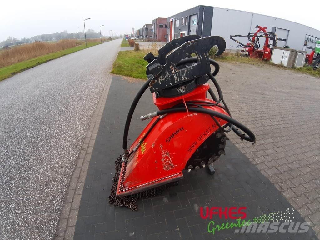 Greentec Shark 8 ماكينات تقطيع أخشاب الحراجة