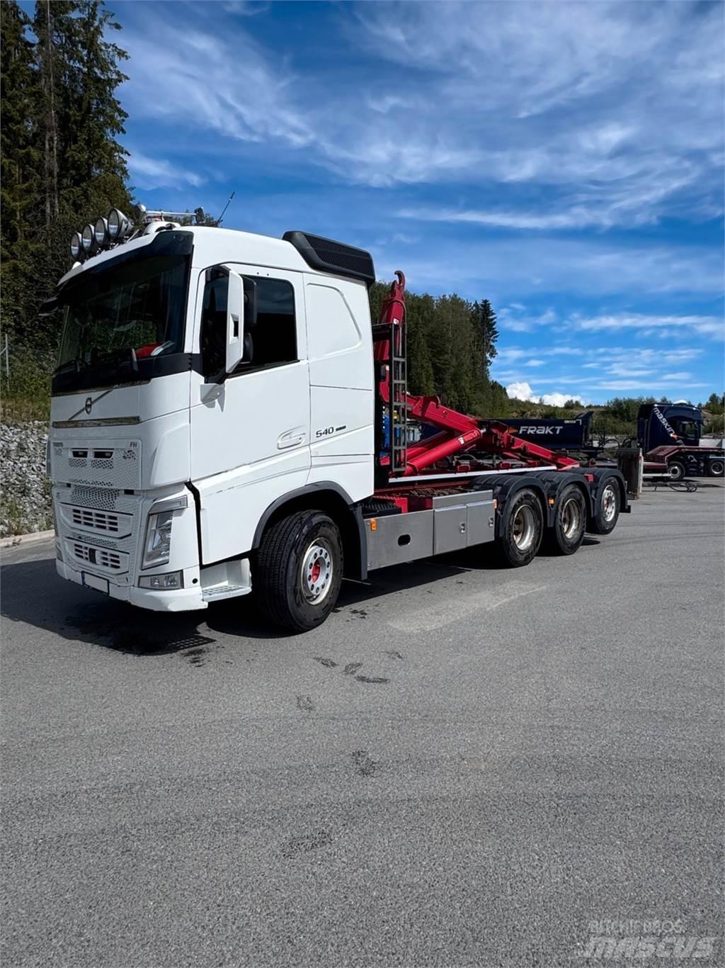 Volvo FH 540 8X4 شاحنات الرافعات الخطافية