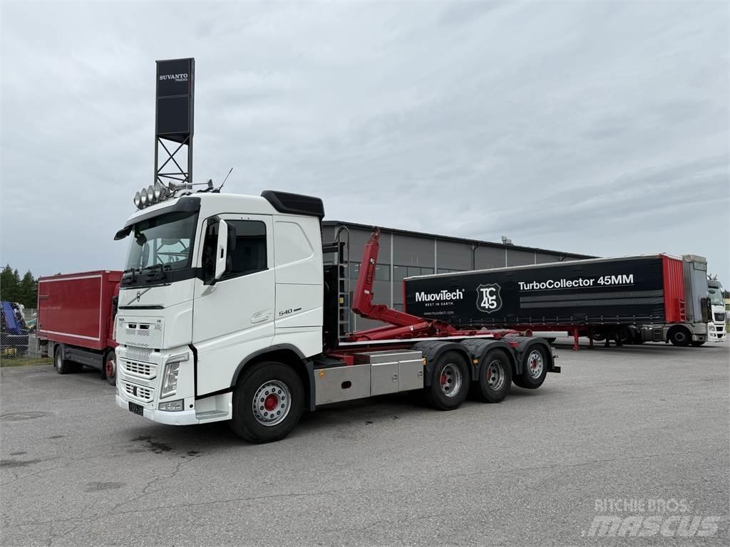 Volvo FH 540 8X4 شاحنات الرافعات الخطافية
