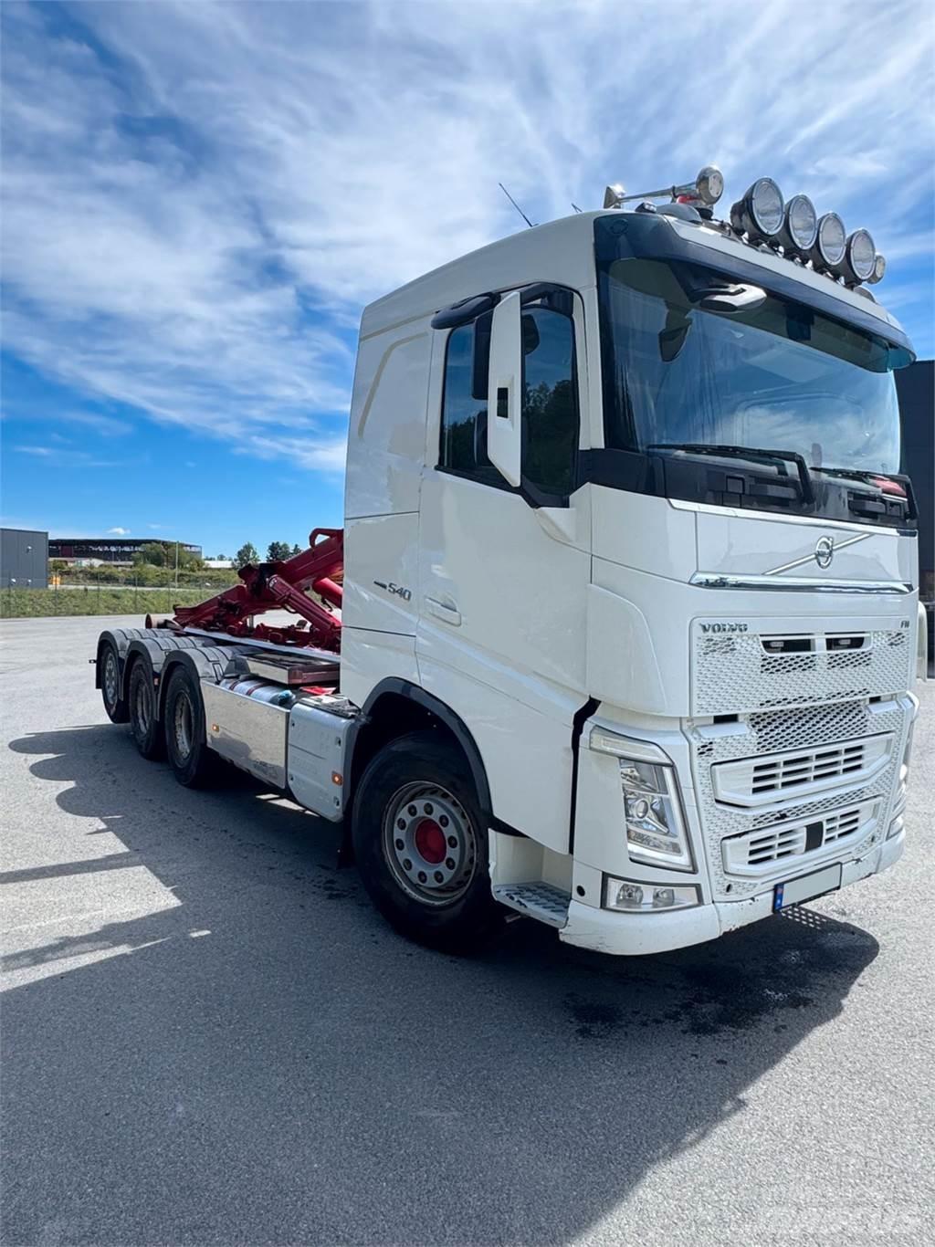 Volvo FH 540 8X4 شاحنات الرافعات الخطافية