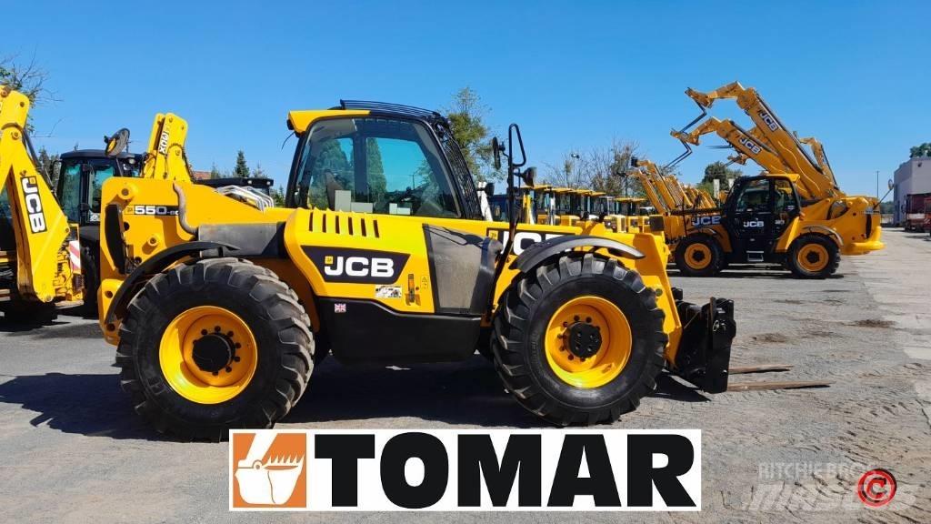 JCB 550-80 مناولات متداخلة