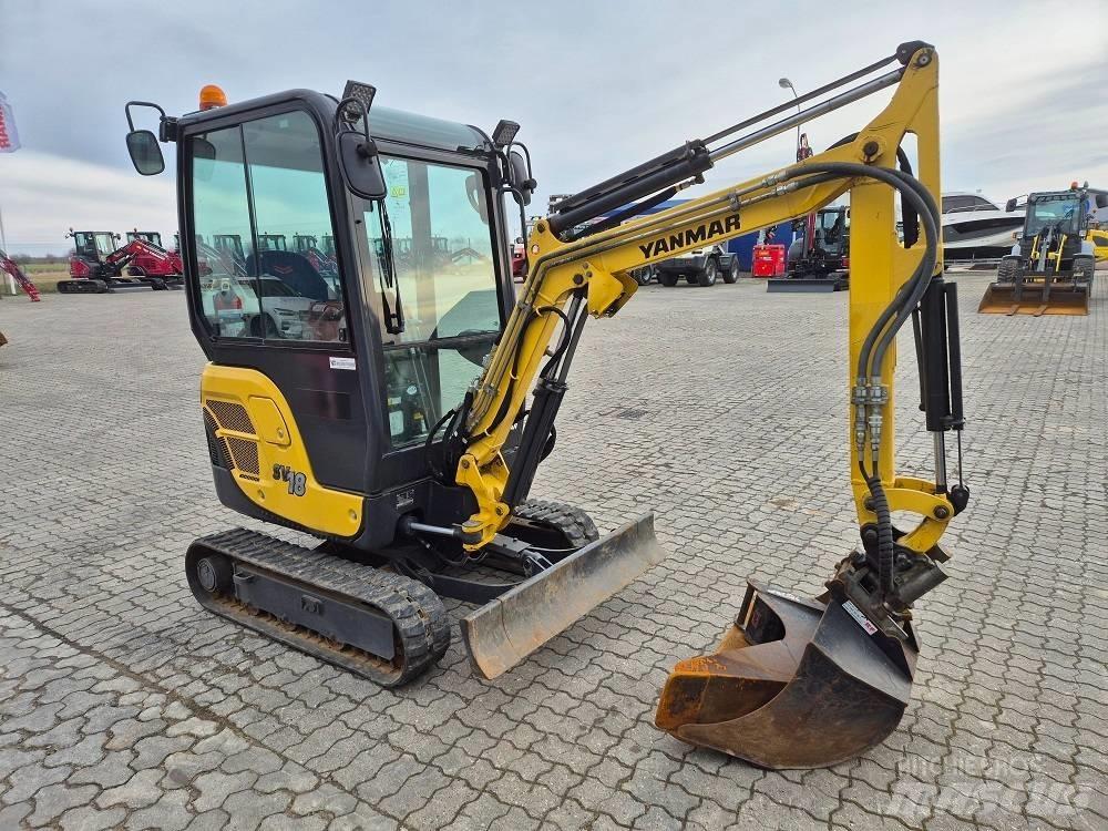 Yanmar SV 18 حفارات صغيرة أقل من 7 طن (حفارات صغيرة)