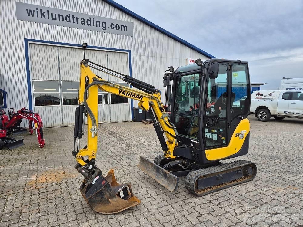 Yanmar SV 18 حفارات صغيرة أقل من 7 طن (حفارات صغيرة)