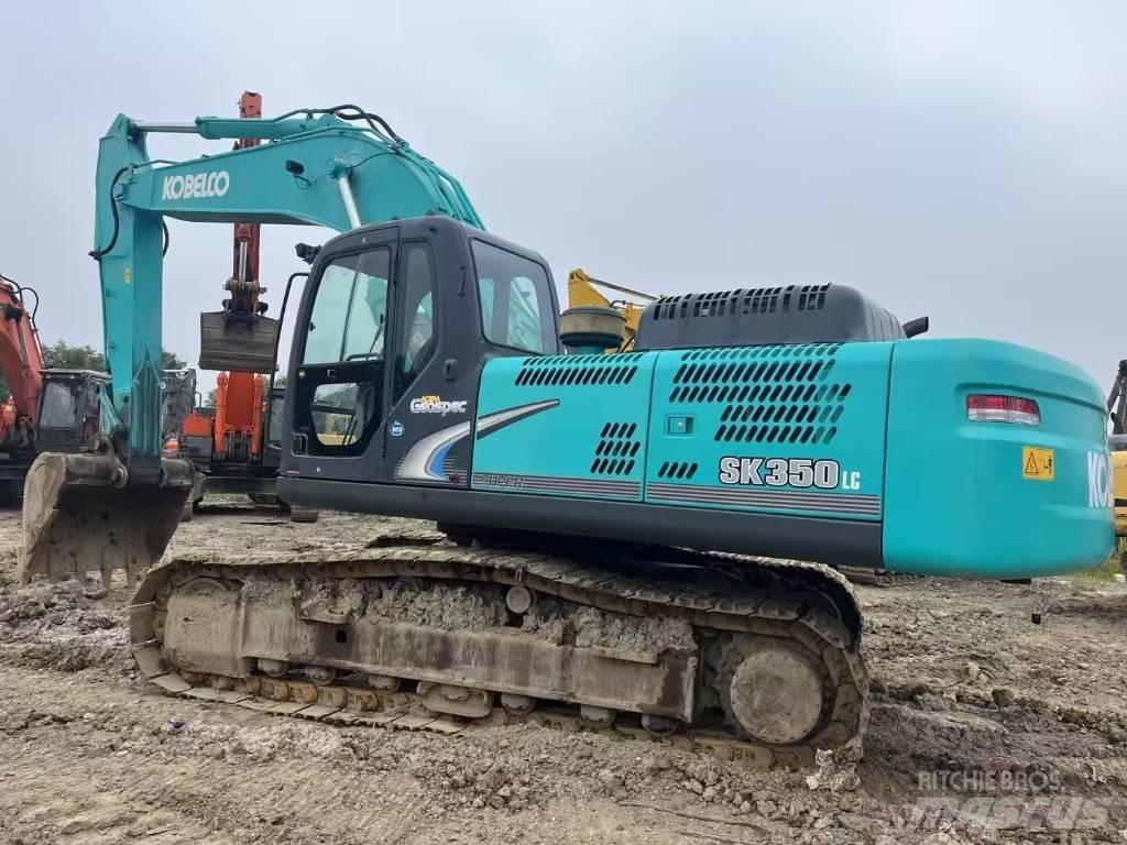 Kobelco SK 350 LC حفارات زحافة