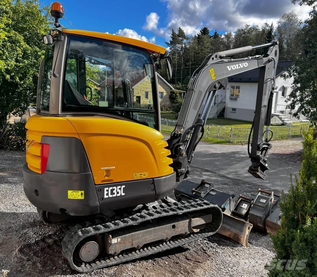 Volvo EC 35 C حفارات صغيرة أقل من 7 طن (حفارات صغيرة)
