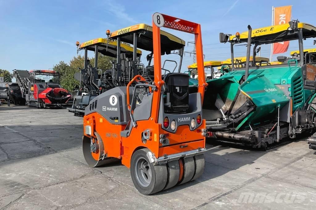 Hamm HD 10 VT مداحل مزدوجة