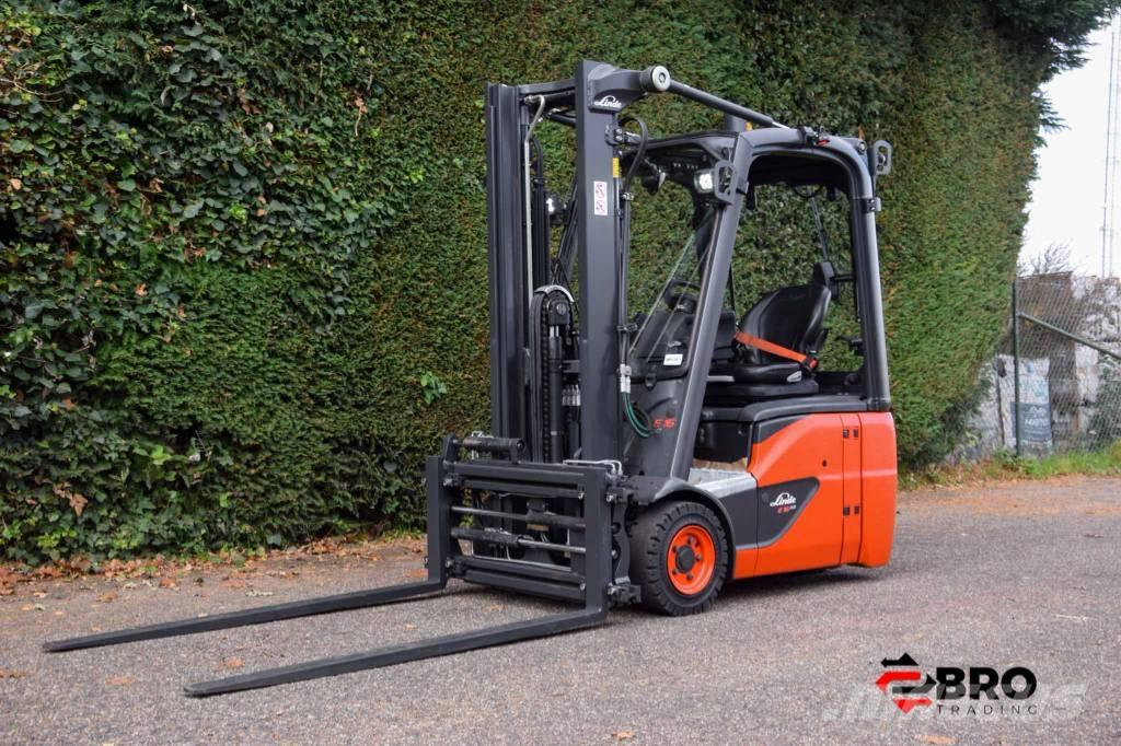 Linde E16C-02 EVO شاحنات ذات رافعات شوكية تعمل بالكهرباء