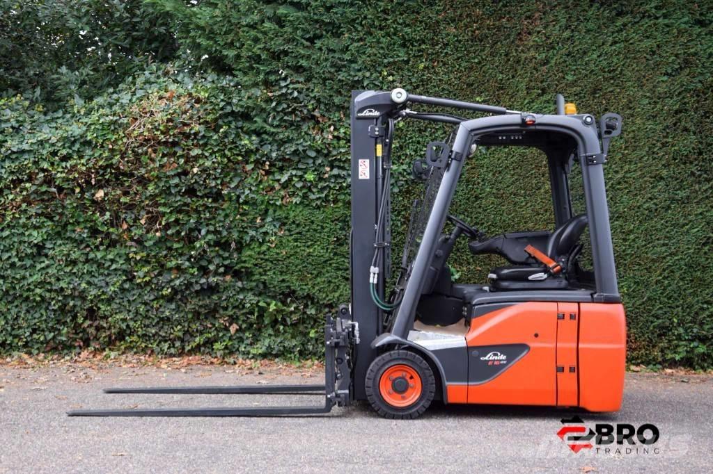 Linde E16C-02 EVO شاحنات ذات رافعات شوكية تعمل بالكهرباء