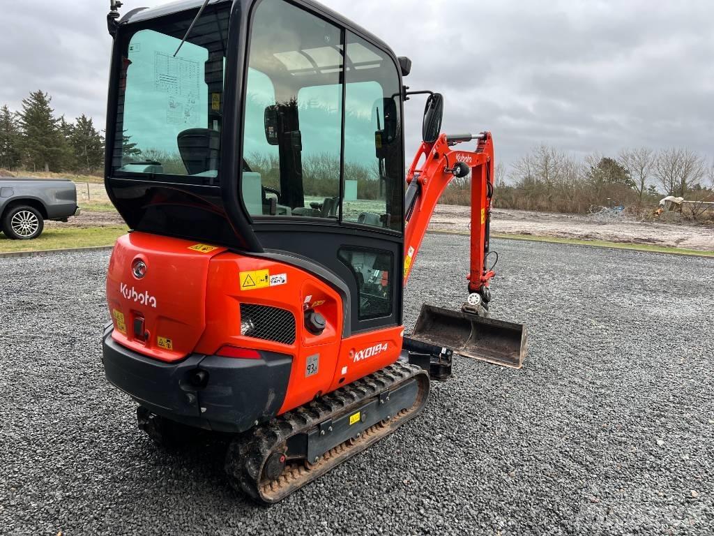 Kubota KX 019-4 حفارات صغيرة أقل من 7 طن (حفارات صغيرة)