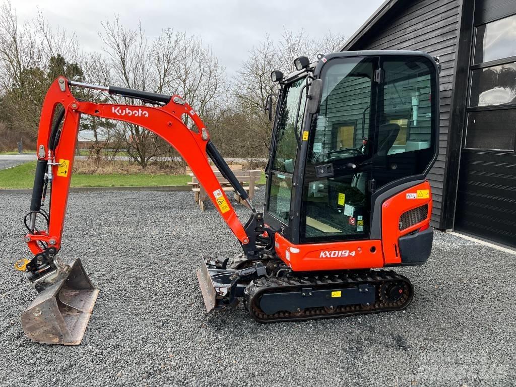 Kubota KX 019-4 حفارات صغيرة أقل من 7 طن (حفارات صغيرة)
