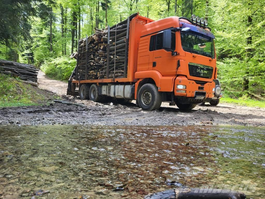 MAN TGS 26.480 شاحنات الرافعات