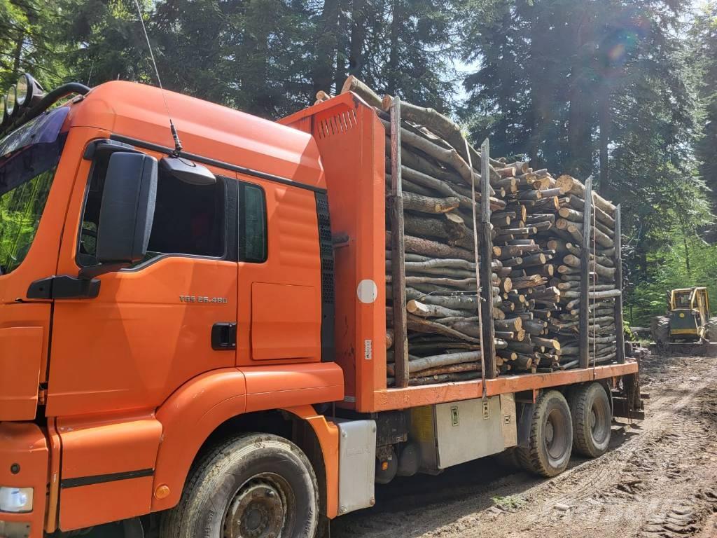 MAN TGS 26.480 شاحنات الرافعات