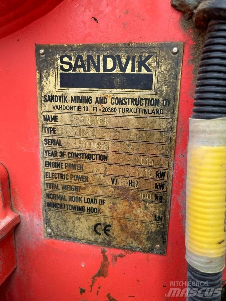 Sandvik LH 410 لوادر للعمل تحت سطح الأرض