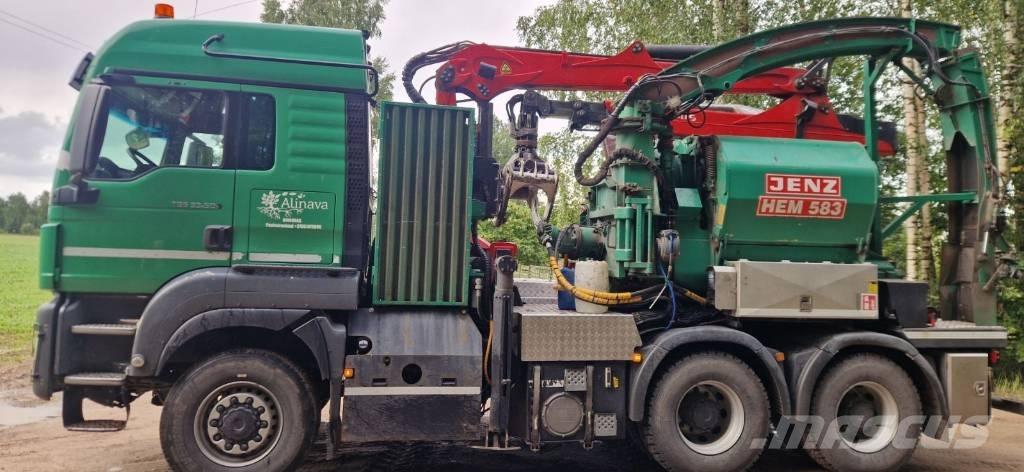 JENZ HEM583 ماكينات تقطيع أخشاب الحراجة