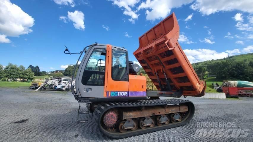 Hitachi EG 110 R عربات نقل قلابة مجنزرة