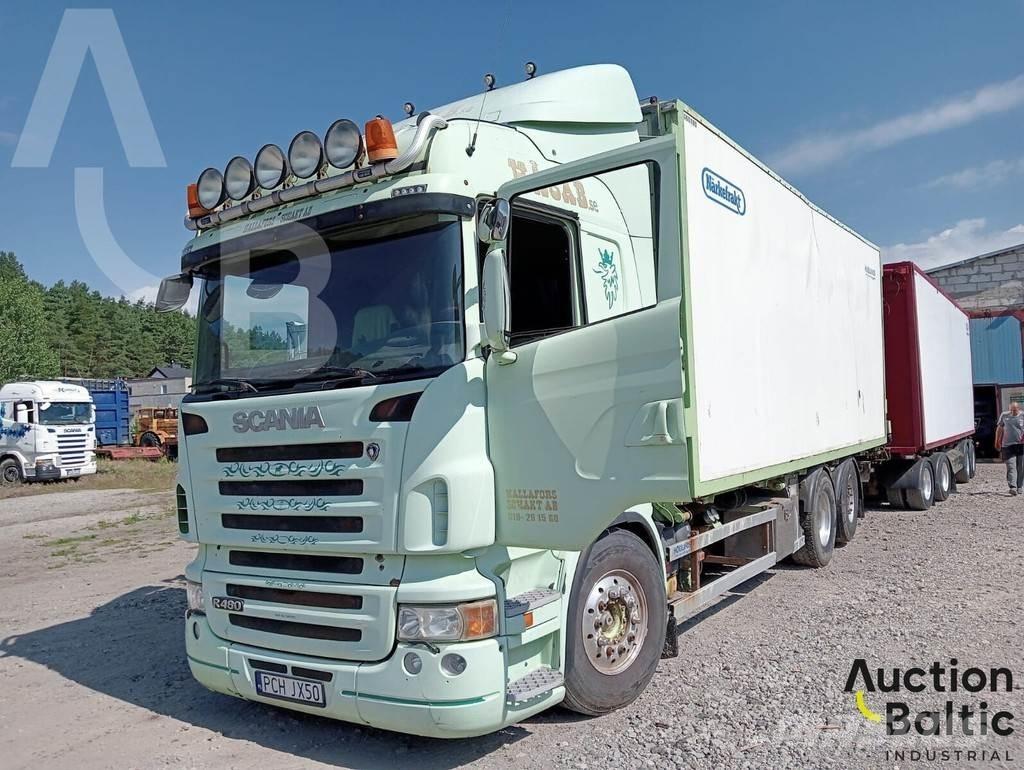 Scania R 480 شاحنات ذات هيكل صندوقي