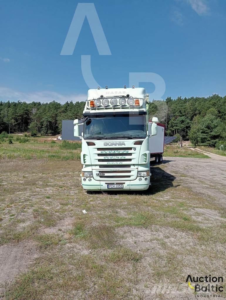 Scania R 480 شاحنات ذات هيكل صندوقي