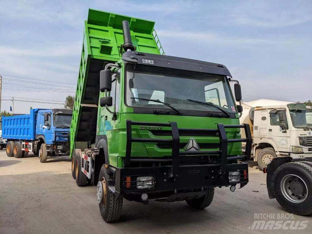 Howo 371 6x4 شاحنات قلابة