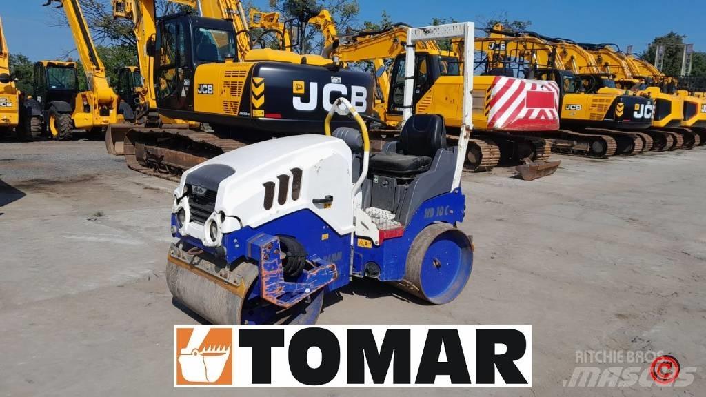 Hamm HD 10 C VV مداحل ثنائية الاسطوانة