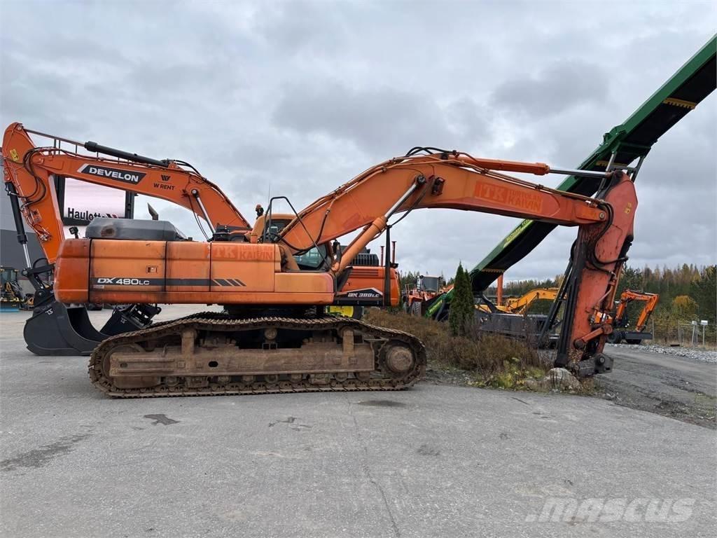 Doosan DX480LC حفارات زحافة