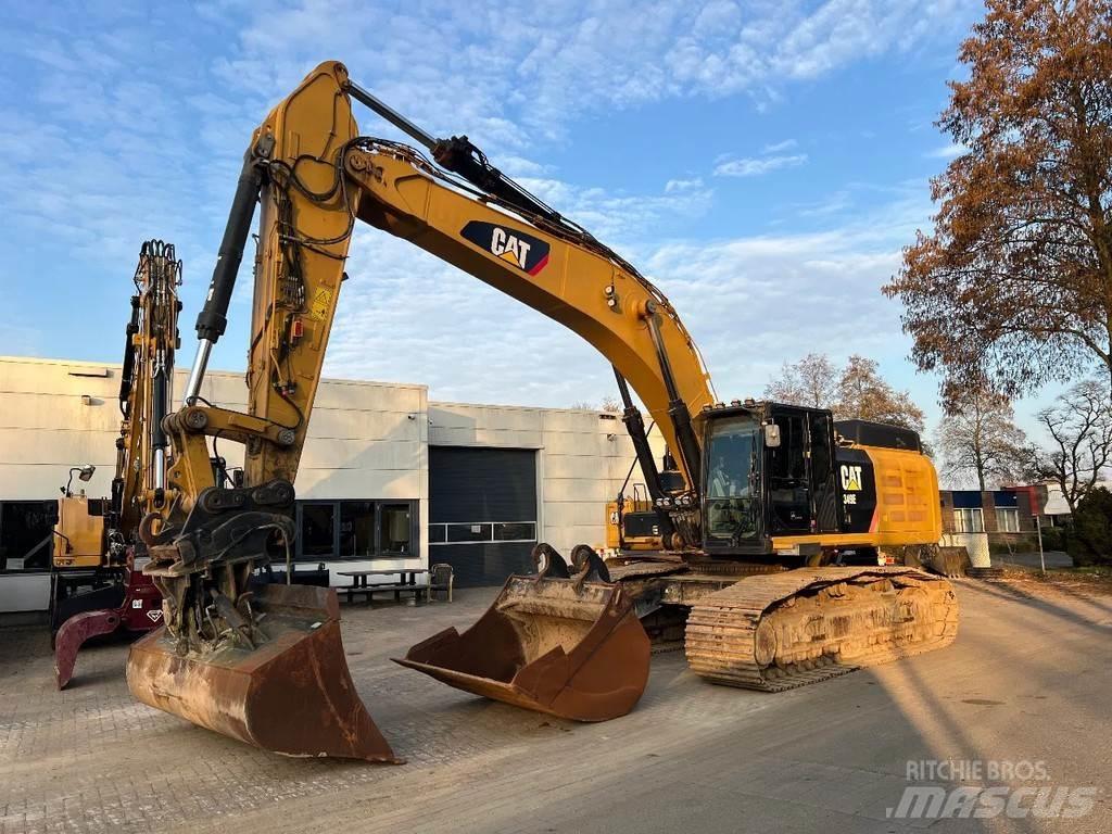 CAT 349E حفارات زحافة
