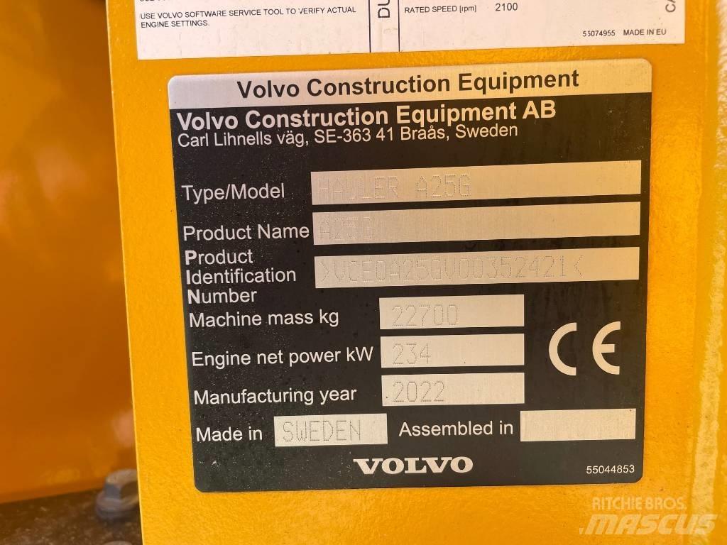 Volvo A25G ساحبات مفصلية