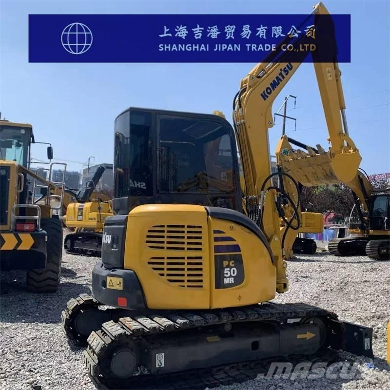 Komatsu PC 50 MR حفارات صغيرة أقل من 7 طن (حفارات صغيرة)
